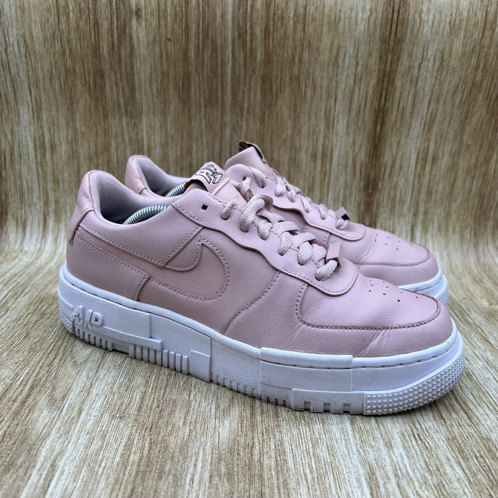 Nike Air Force 1 Low Pixel Women's Size 9 Pixel Particle‎ Beige Shoes Sneakers